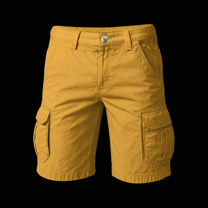 “Classic Yellow”  Men's Cargo Shorts