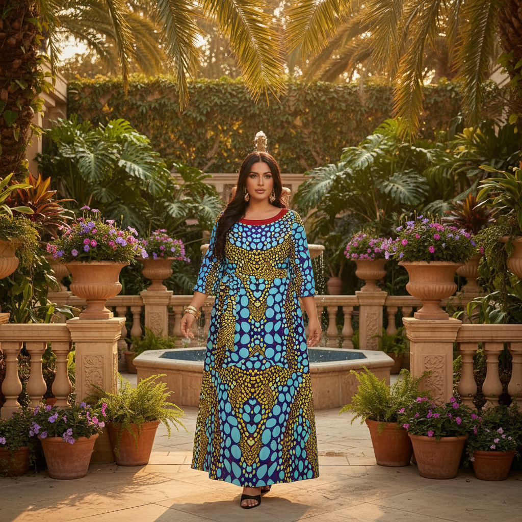 “Sunstone” Women’s Maxi Dress|Plus Size