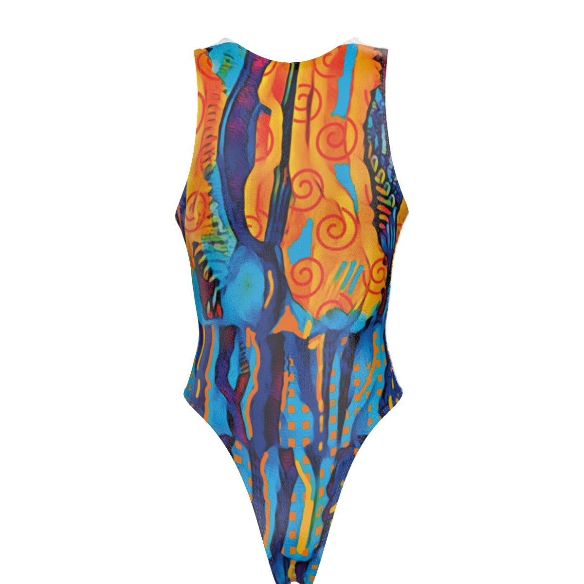“Oceanic” Women's Tank Bodysuit