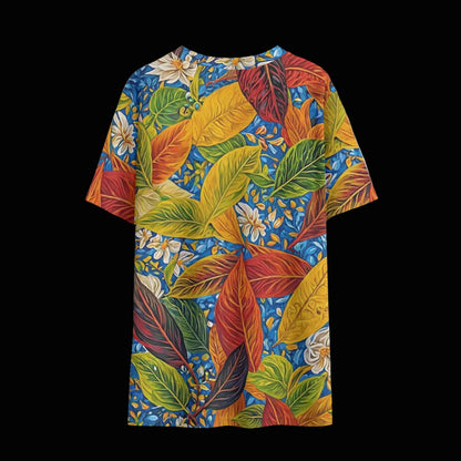 “Botanical Rhapsody” Children's Round Neck T-Shirt|145GSM Birdseye