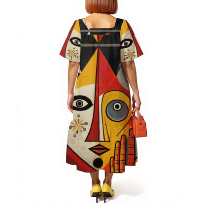 "Mondricasso" Women's Elegant Long Dress