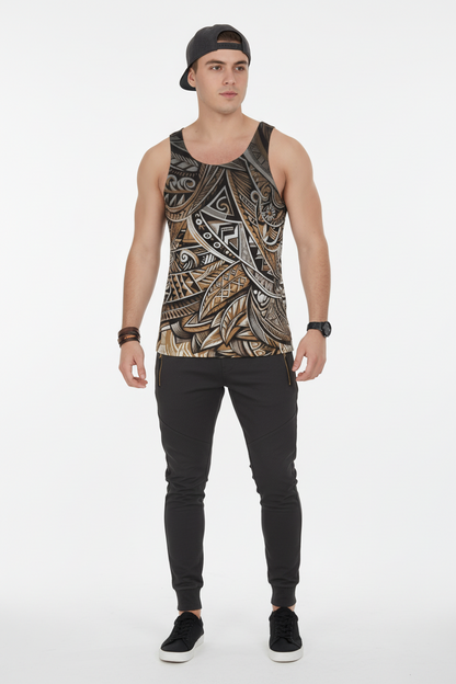 “Earthen Echoes” Men's Tank Top