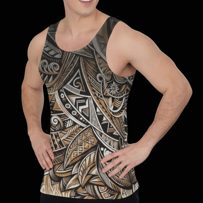 “Earthen Echoes” Men's Tank Top