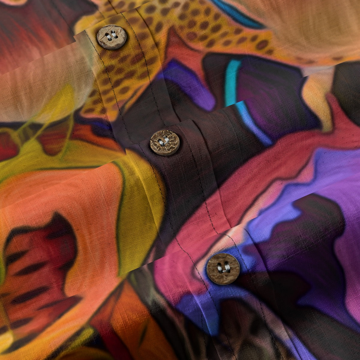 “Passion Masc” Men's Breathable Cotton Shirt|125GSM