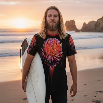 “Banksia” Eco-friendly Men's Short Sleeve T-shirt