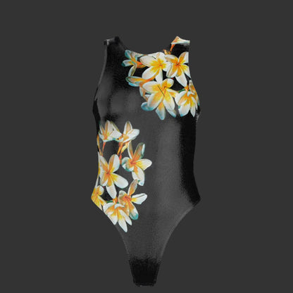 “Frangipani” Women's Tank Bodysuit
