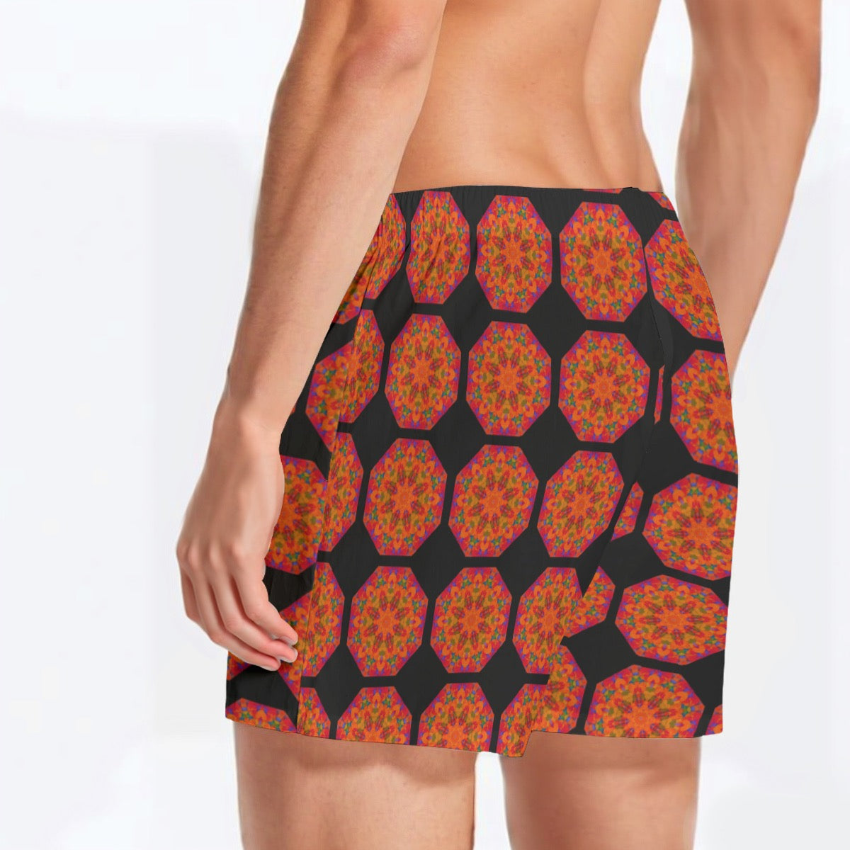 “Warm Hexa” Men's Short Boxer Briefs|115GSM Cotton poplin