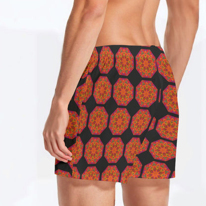 “Warm Hexa” Men's Short Boxer Briefs|115GSM Cotton poplin
