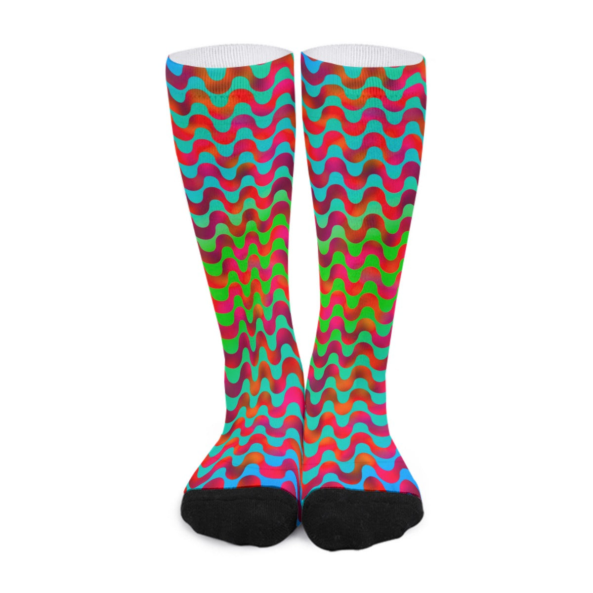 “Psychedelic Siren” Unisex Long Socks