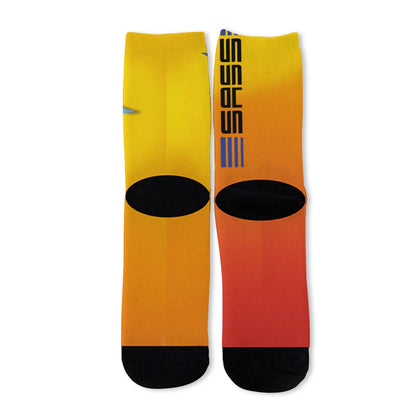 “Oceanic”  Unisex Long Socks