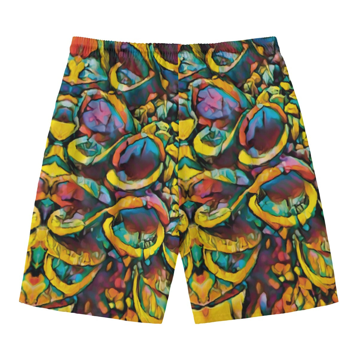 “Spectrum” Men‘s Beach Shorts With Lining