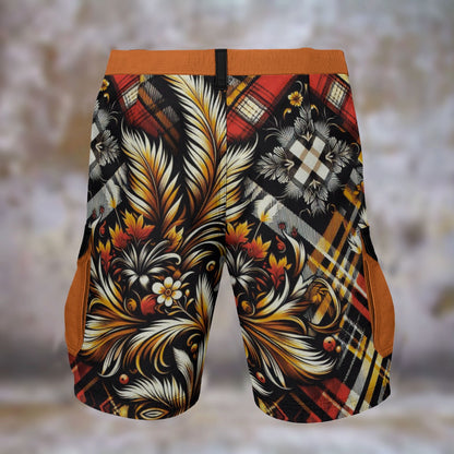 “Tartan 25 V1”  Men's Cargo Shorts