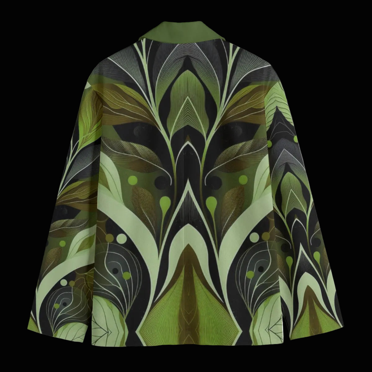 “Tangled Camo” Men's Casual Flat Lapel Collar Blazer | 245GSM Cotton