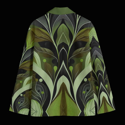 “Tangled Camo” Men's Casual Flat Lapel Collar Blazer | 245GSM Cotton