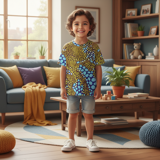 “Spot Me” Children's Round Neck T-Shirt|145GSM Birdseye