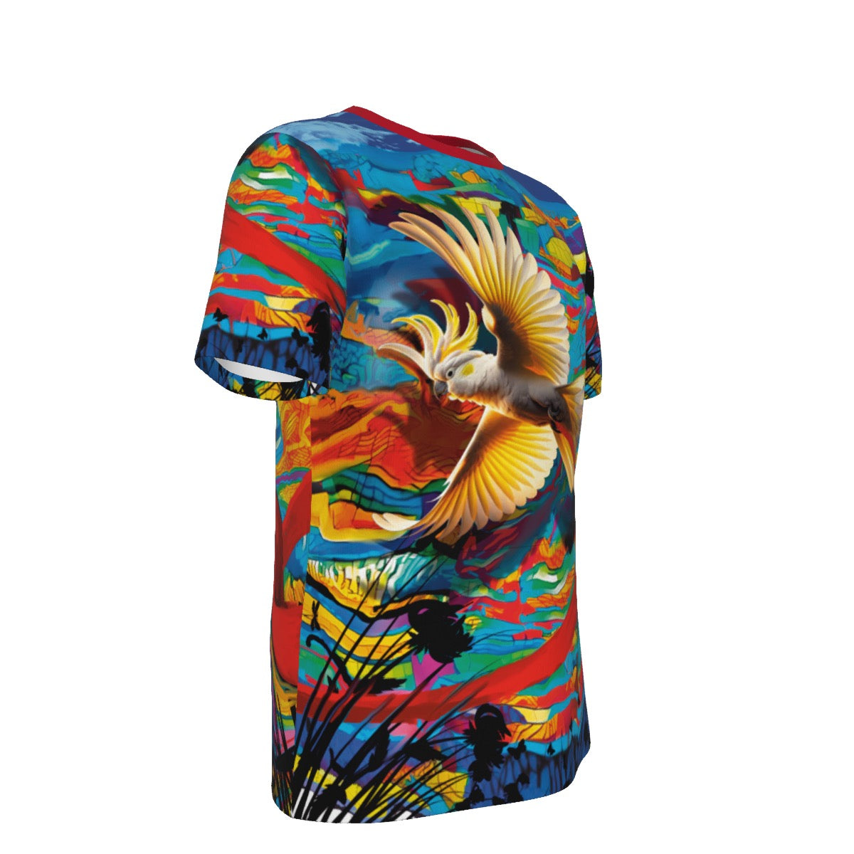 “Sulphur Crested Soaring” Eco-friendly Men's Short Sleeve T-shirt
