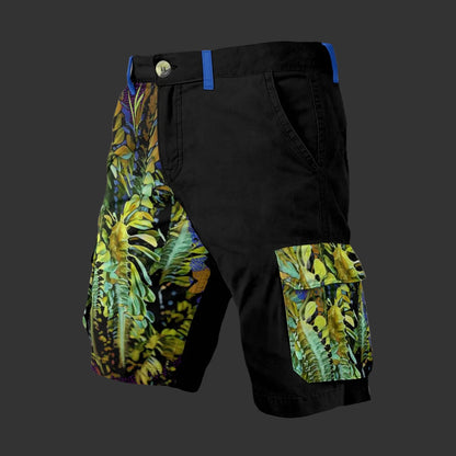 “Spotlight Fern” Men's Cargo Shorts