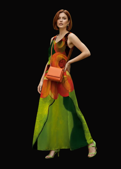 “Crown of Thorns” Women’s Sleeveless Maxi Dress