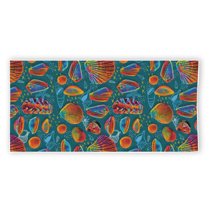“Peregian Shells” Rectangular Beach Towel