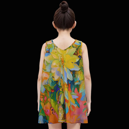 “Summer Daze” Sleeveless Dress | 180GSM Cotton