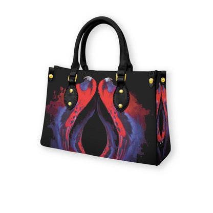 “Rosella” Women's Tote Bag With Black Handle
