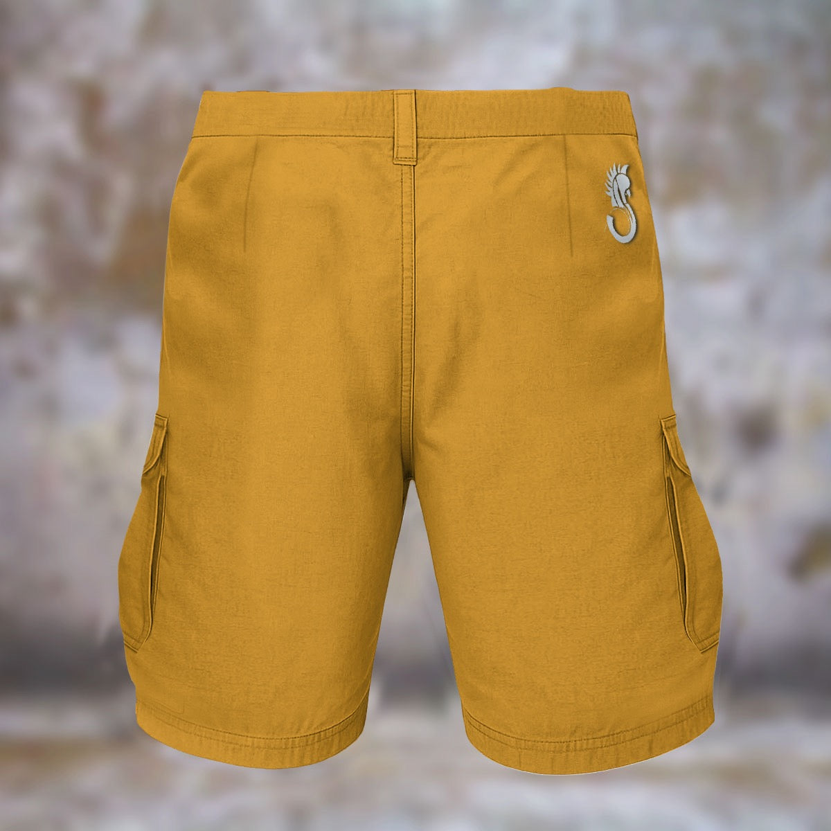 “Classic Yellow”  Men's Cargo Shorts