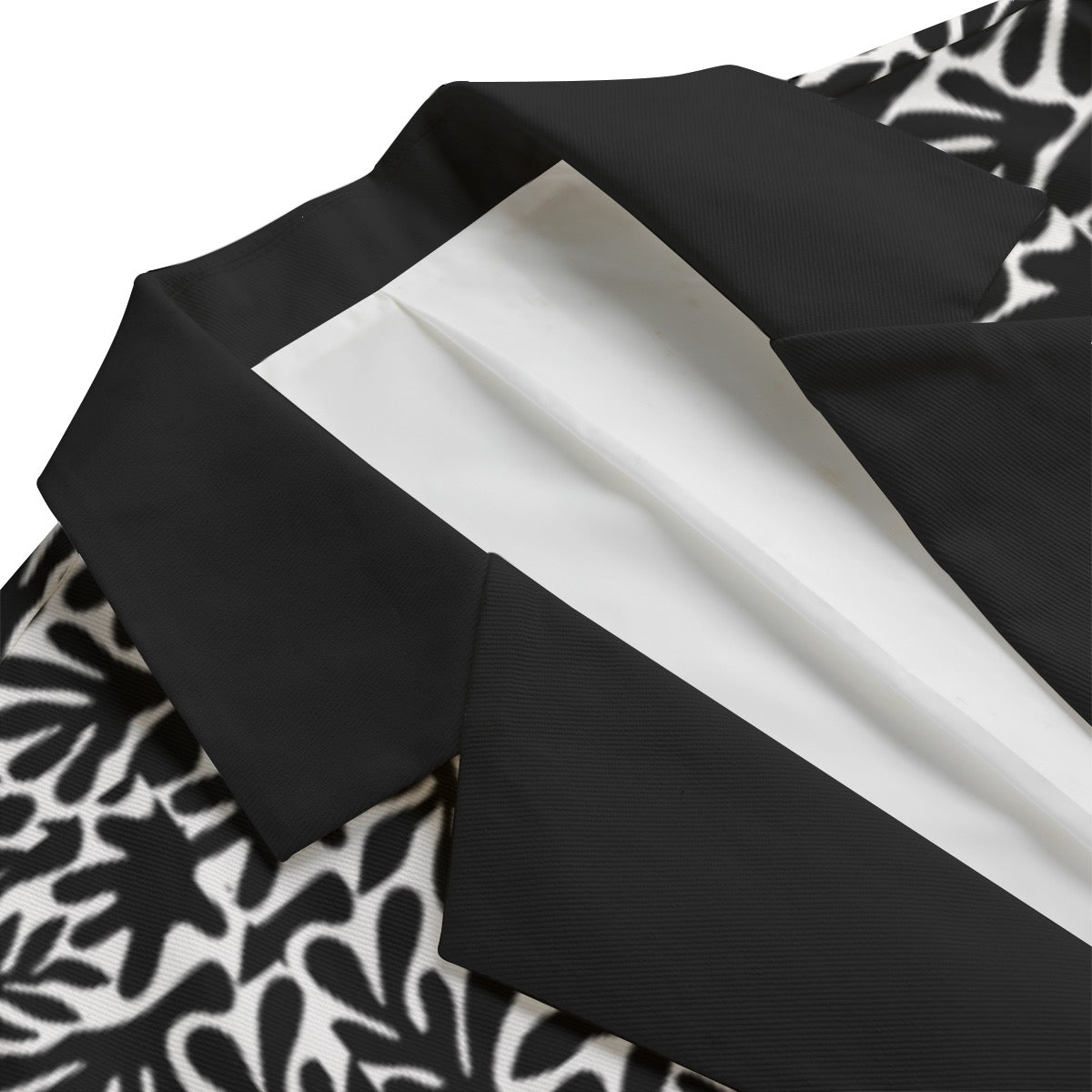 “Monochrome” Men's Casual Flat Lapel Collar Blazer | 245GSM Cotton