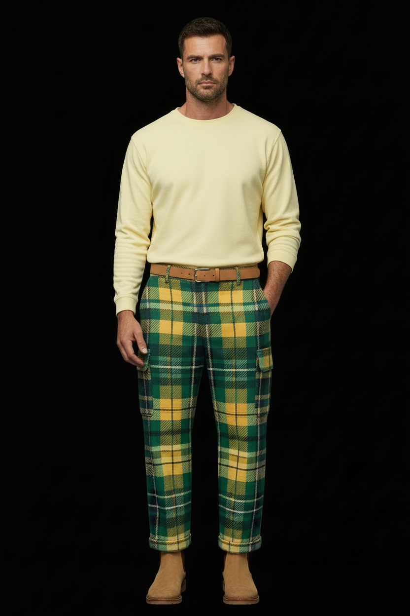 “Woven Heritage”  Men's Cargo Pants
