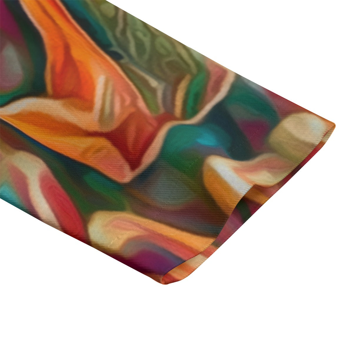 “Orchid Flames” Men's Casual Flat Lapel Collar Blazer | 245GSM Cotton