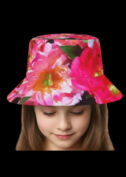 ‘Summer Blush’ Small Bucket Hat