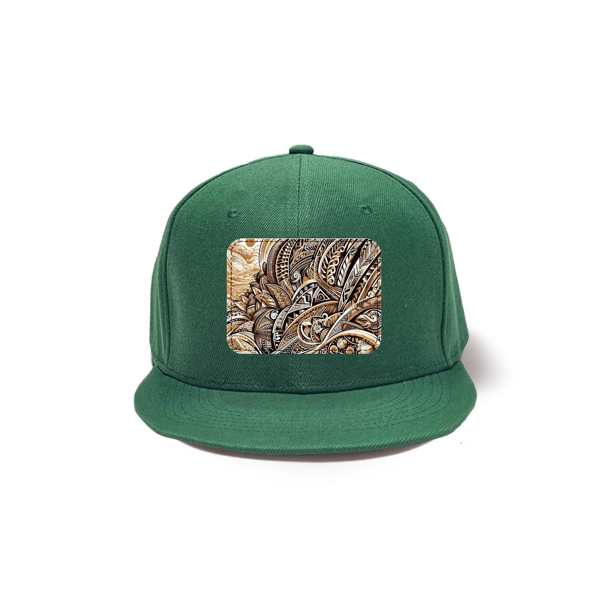 Snapback Hat with Metal Buckle