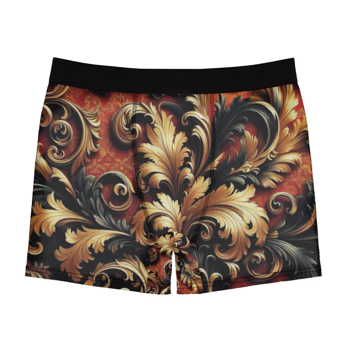 “Baroque” Men's Stretch Boxer Briefs