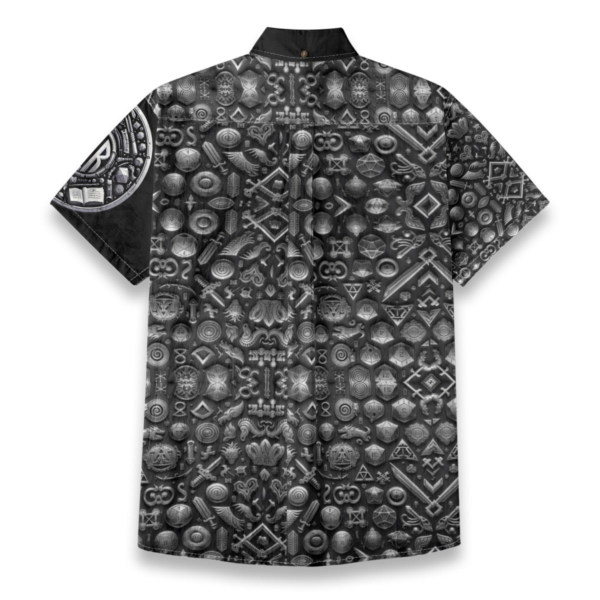 “DnD” Men's Breathable Cotton Shirt|125GSM
