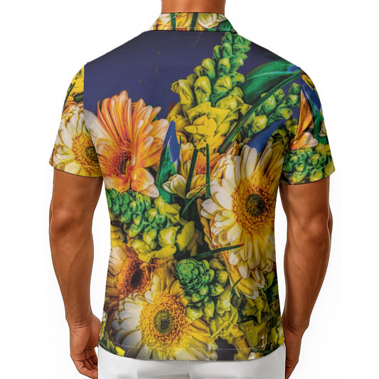 “Bouquet” Men's Hawaiian Shirt