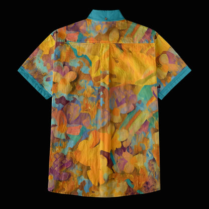 “Copper Strike” Men's Breathable Cotton Shirt|125GSM