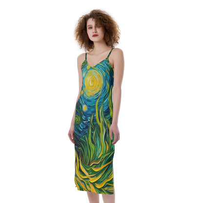 “Vincent Through the Seagrass” Women's Cami Dress