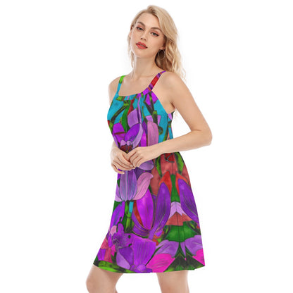 “Fantasia” Women's Sleeveless Cami Dress