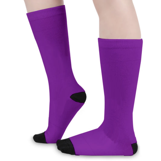 “True Purple” Unisex Long Socks