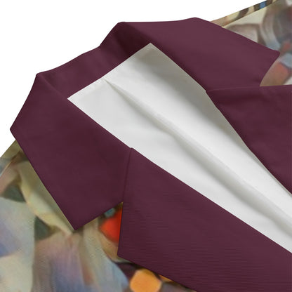 “Outback Hues” Men's Casual Flat Lapel Collar Blazer | 245GSM Cotton