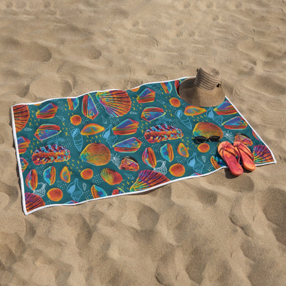“Peregian Shells” Rectangular Beach Towel