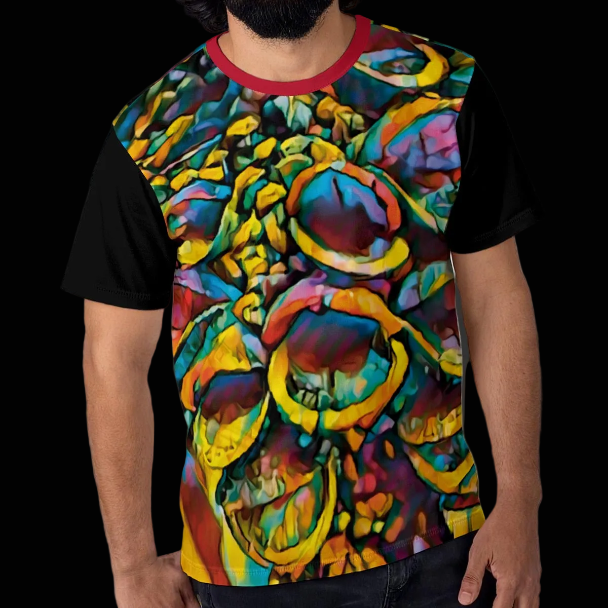 “Spectrum” Men's O-Neck T-Shirt | 190GSM Cotton