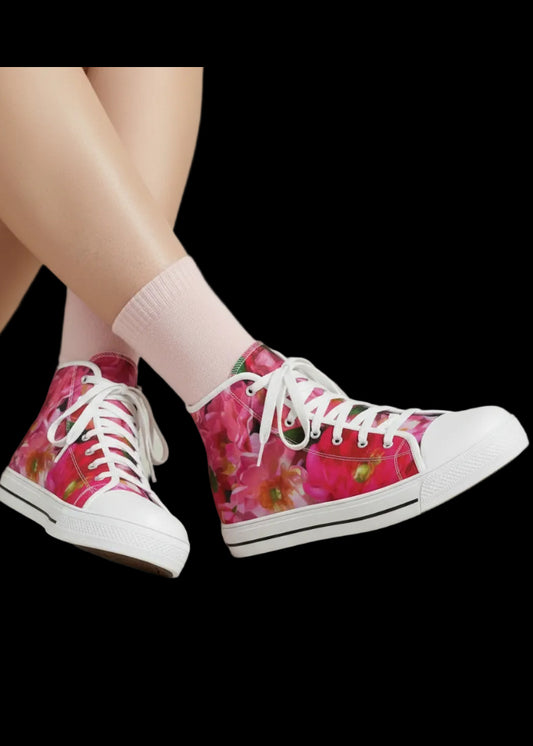 ‘Summer Blush’ Kid's Canvas Shoes