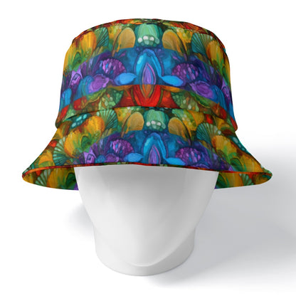“Botanic Nebula” Double-Side Printing Bucket Hat