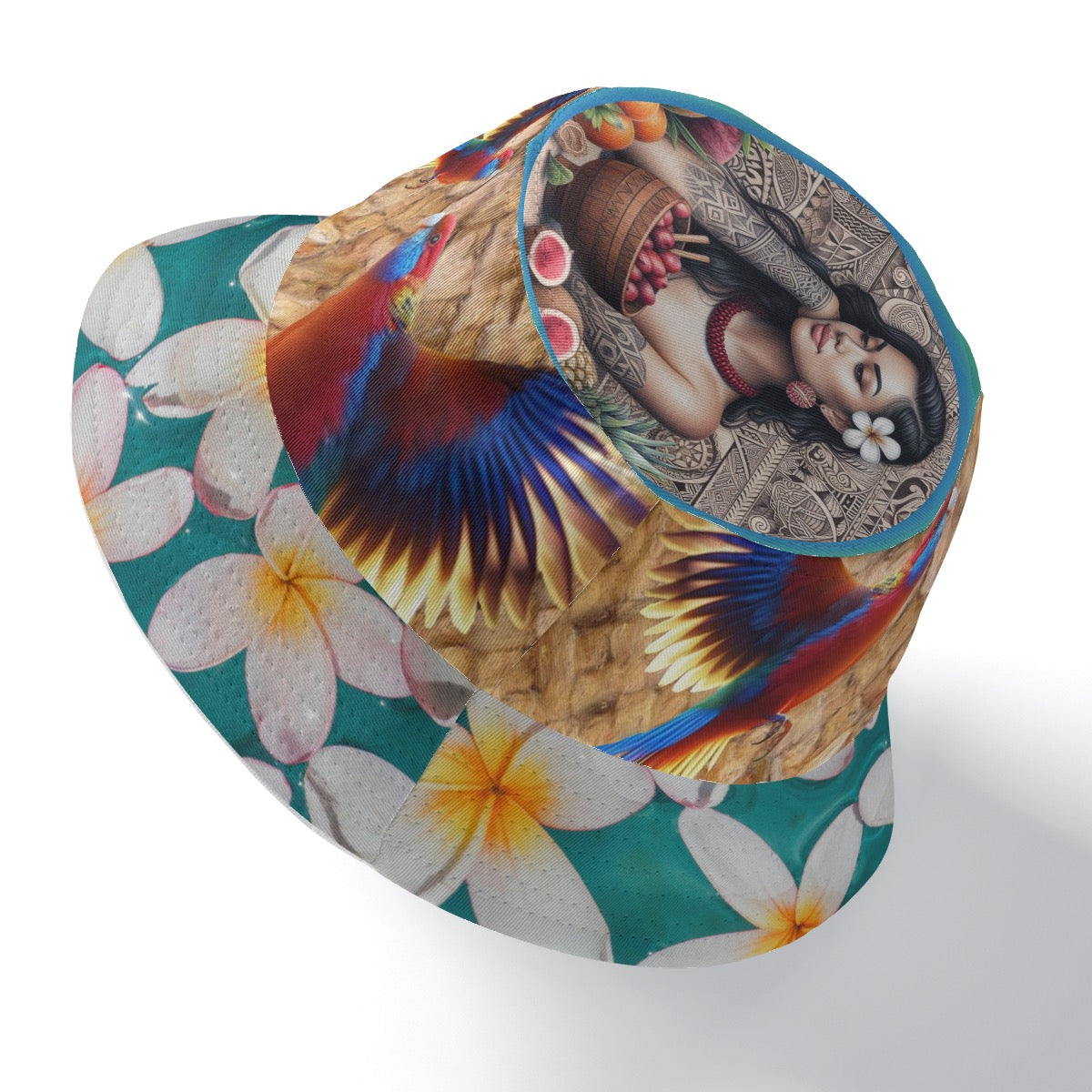 “Tropicana” Double-Side Printing Bucket Hat