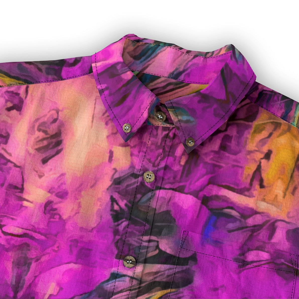 Men's Casual Lapel Long Sleeve Shirt|125GSM Cotton