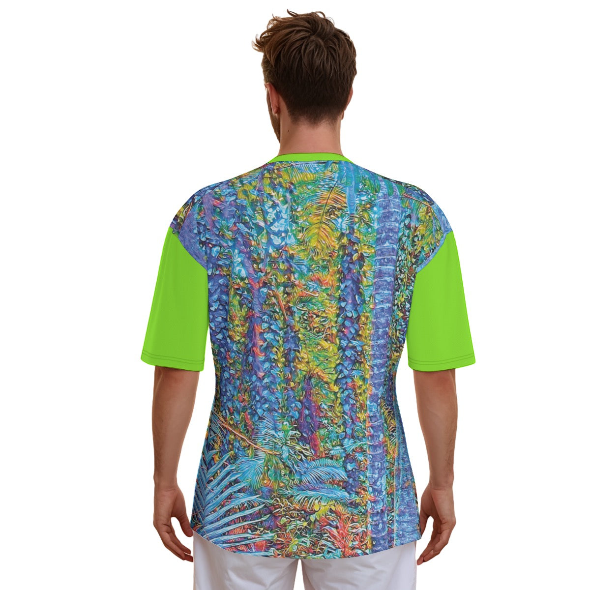 “Flouro Jungle” Men's Football  Jersey