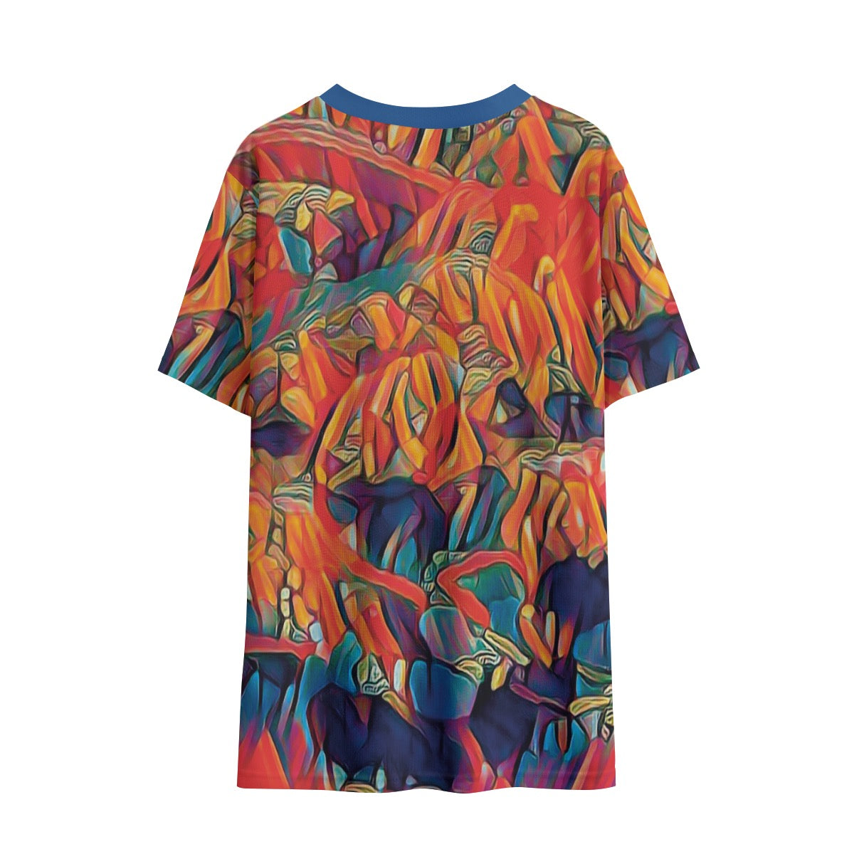 “Chromatic Fusion” Children's Round Neck T-Shirt|145GSM Birdseye
