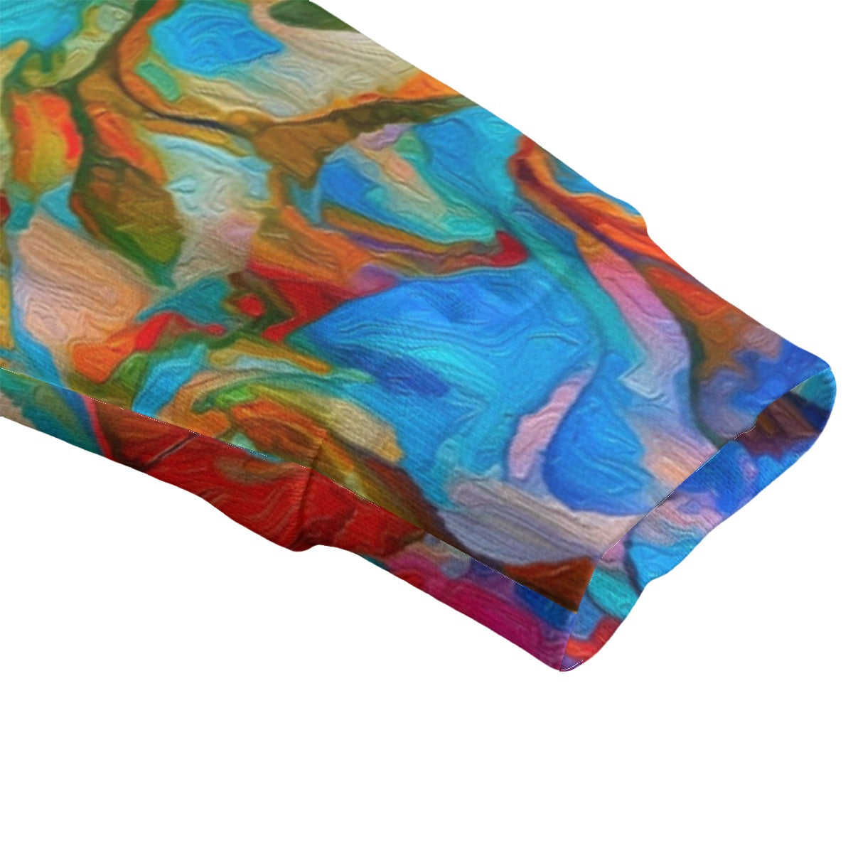 “Coober Pedy” Unisex V-neck Knitted Fleece Cardigan With Button Closure