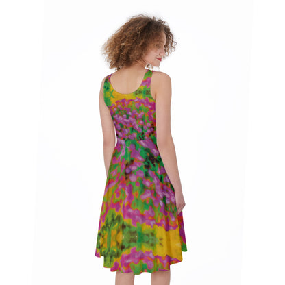 “Festival” Women's Sleeveless Dress