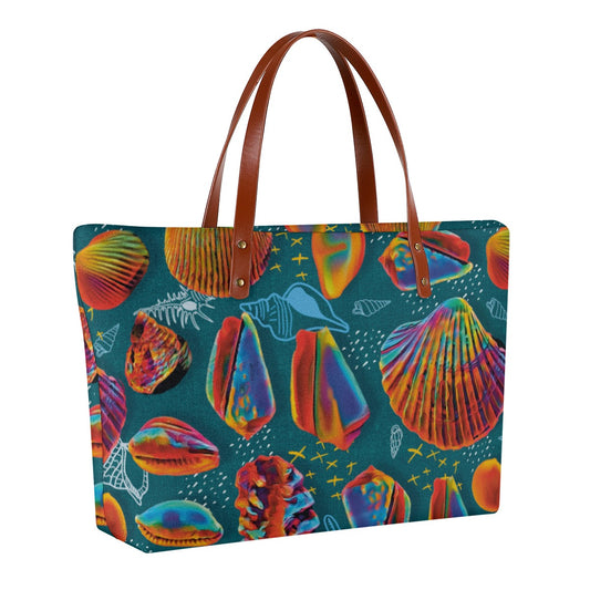 “Peregian Shells” Women's Tote Bag | Diving Cloth